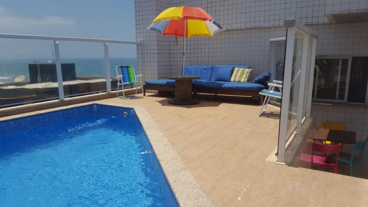 Cobertura Com Piscina E Churrasqueira Mongagua Sp Apartment Exterior photo